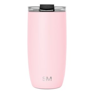 Voyager Tumbler with Clear Flip Lid & Straw