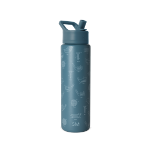 Summit Water Bottle with Straw Lid
